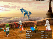 Tome of Ice in Final Fantasy III (DS).