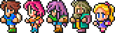 Main cast of Final Fantasy V as Freelancers.