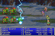 Thunder3 in Final Fantasy II (GBA).