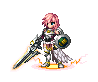 Lightning (FFXIII-2) 1892 from FFBE sprite