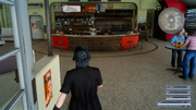 Noct Enters Diner FFXV