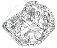 Shinra No. 26 cockpit.