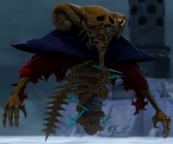 In-game boss fight image.