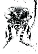Amano Hornet FFII.jpg (118 KB) Artwork by Yoshitaka Amano.