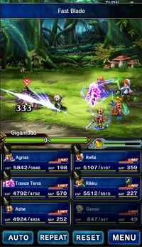 FFBE Fast Blade