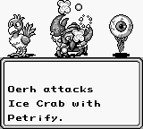 Petrify in Final Fantasy Legend II.