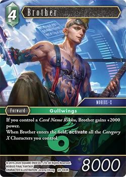 Brother [20-043R] Dawn of Heroes series card.