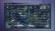 Monster Arena menu (PS3).