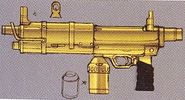 D012-Machine Gun EX Art