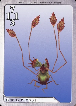 Final Fantasy VIII Bandai Carddass Masters Triple Triad - Front 012