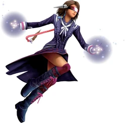 Yuna as a Psychic.