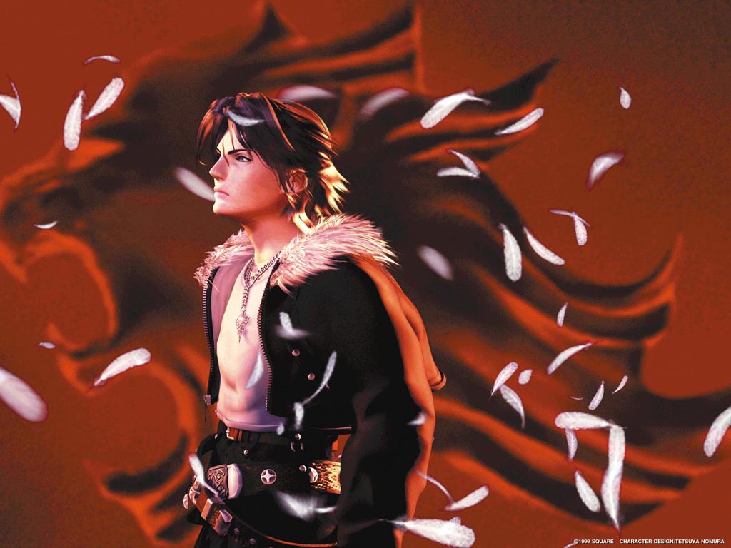 final fantasy 8 wallpaper squall