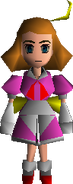 Model for Final Fantasy VII.