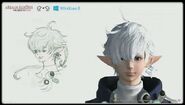 Concept art of Alphinaud.