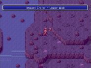 Impact Crater on the planet (Wii).