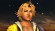 Tidus in Zanarkand Ruins.