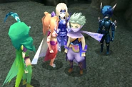 Edge joins the party in Final Fantasy IV (DS/iOS).