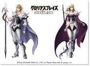 The Paladin costume from Glorious Blaze: The Princess of Destiny and the 8 Soldiers.