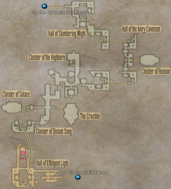 Final Fantasy XII 12 FFXII FF12 Maps Necrohol of Nabudis Final Fantasy XII Map...