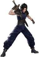 Model of 2nd Class Zack in Crisis Core Reunion.
