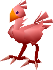 Red chocobo.