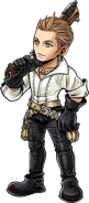 Artwork for Balthier's costume.