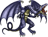 Bahamut sprite from Final Fantasy IV (PSP).