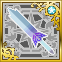 Icebrand in Final Fantasy Airborne Brigade (SR+).