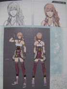 Obra do Final Fantasy XIII-2 Ultimania Omega.