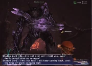 The Shadow Lord, defeated.