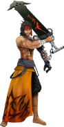 Jecht's alternate outfit in Dissidia 012, based on his Final Fantasy X design.