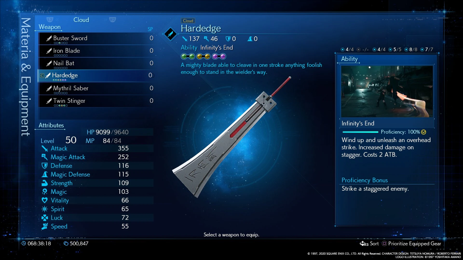 Menu Vii Remake Final Fantasy Wiki Fandom