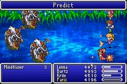 A prediction being cast (GBA).