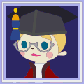 Male Scholar Icon.