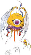 Ahriman (Final Fantasy III).jpg (98 KB) Artwork by Yoshitaka Amano.