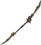 The Chaos Blade in Dissidia Final Fantasy, connected to the Highway Star.