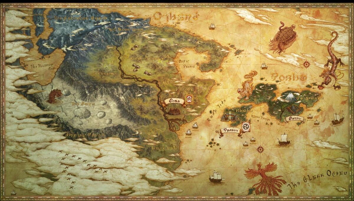 Ffxiv Full World Map The Far East | Final Fantasy Wiki | Fandom