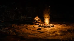 Camping in Episode Prompto.