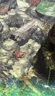 First screen of Corel Valley, exit of Sleeping Forest.