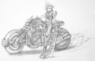 Sketch of Cloud on the Hardy-Daytona.