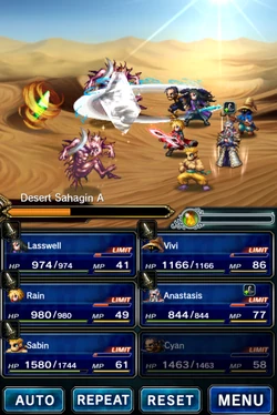 Final Fantasy Brave Exvius.