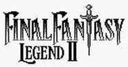 Final Fantasy Legend II in-game logo.