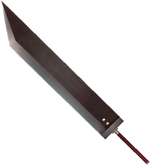 Render of the Buster Sword.