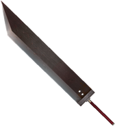 Third party render of the Buster Sword from FFX