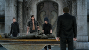 Party and Ancient King FFXV