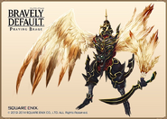 Lucifer in Bravely Default: Praying Brage.