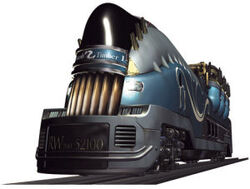 Intercontinental Train render.