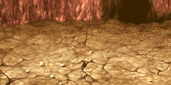 Battle background on land (GBA).