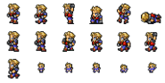Set of Zell's sprites.