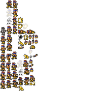 Spritesheet de Wakka.